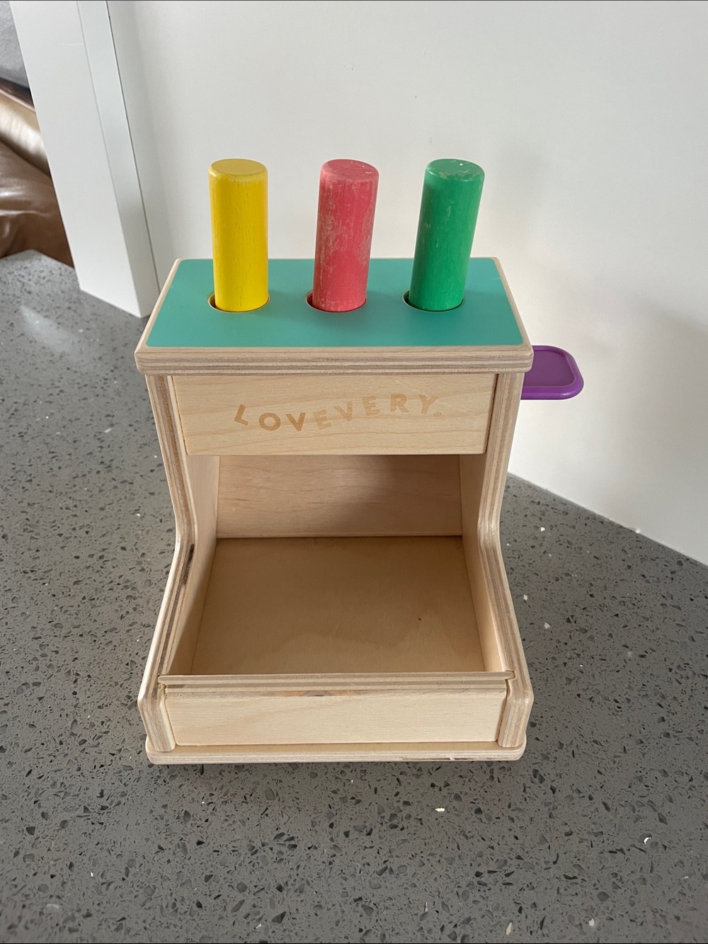Lovevery Wooden Peg Drop